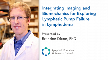 Integrating Imaging and Biomechanics for Exploring Lymphatic Pump Failure in Lymphedema thumbnail Photo