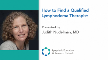 How to Find a Qualified Lymphedema Therapist thumbnail Photo