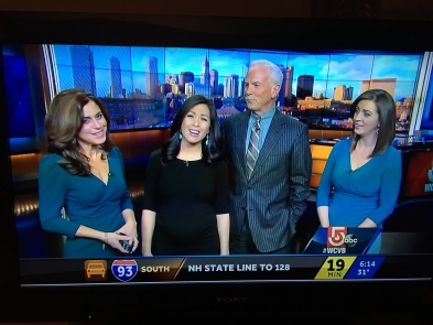 Channel 5 Morning Newscasters dress in teal for World Lymphedema Day