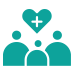 People & Heart Icon