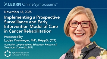 Implementing a Prospective Surveillance and Early Intervention Model of Care in Cancer Rehab thumbnail Photo