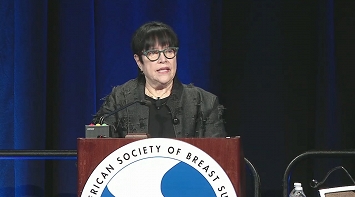 Kathy Bates Gives the Keynote Address at the American Society of Breast Surgeons Conference thumbnail Photo