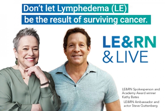 LE&RN's lymphedema awareness campaign