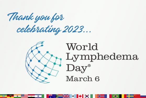 Thanks for your part in World Lymphedema Day!