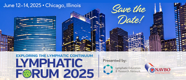 Save the Date - Lymphatic Forum 2025